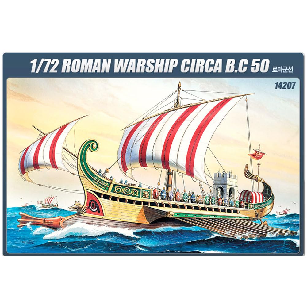 Amazon | [アカデミー][ACADEMY] [1/72] 14207 ローマ軍船 [1/72